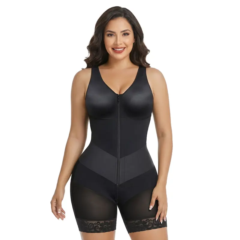 SHAPERX Women's V-Shape High Compression Shaper Belt - Body Contouring Shapewear with Enhanced Tummy Control, Elastic Belly Band, Glutes Definer, Adjustable Straps, Butt Lifter, No