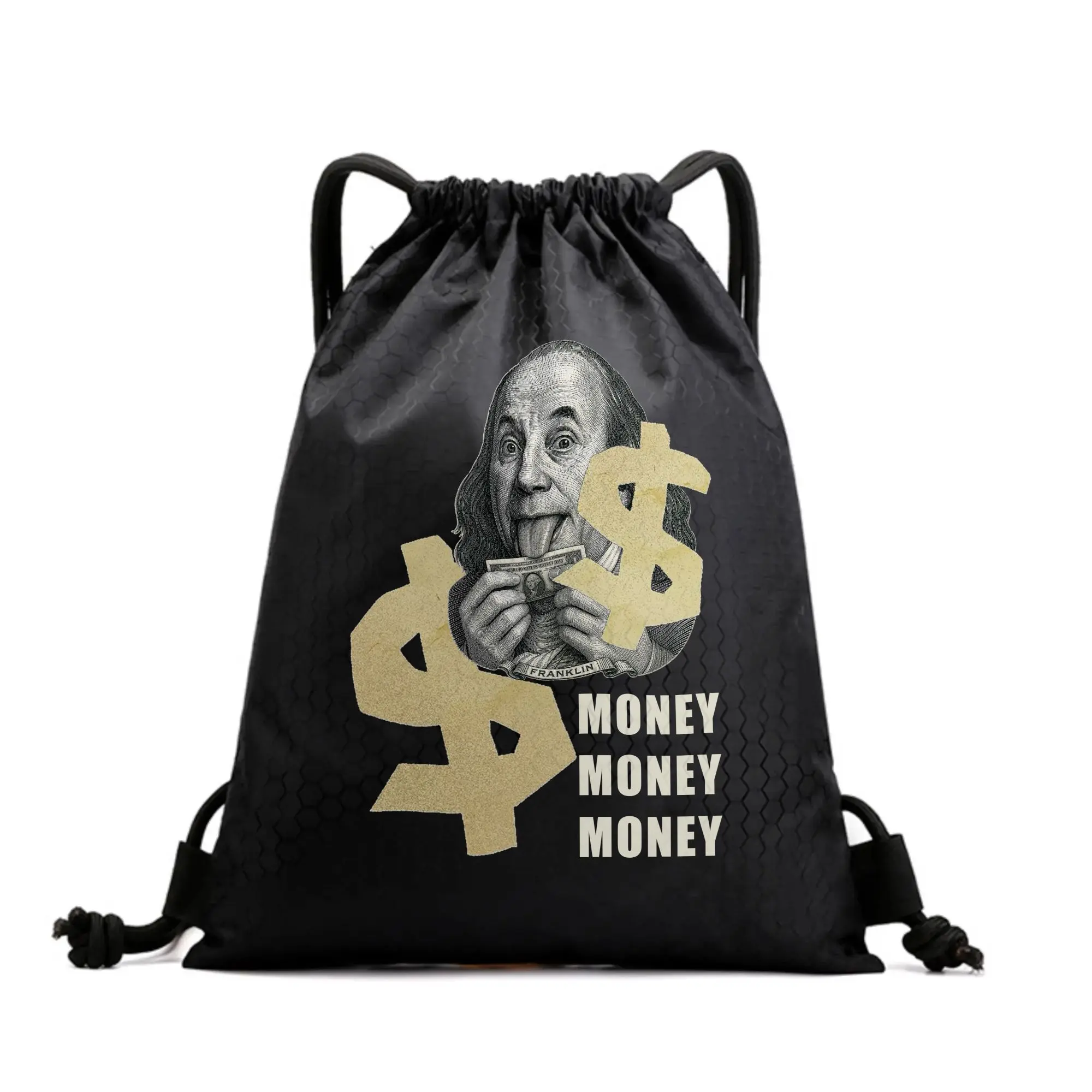 Drawstring Backpack Bag Lightweight Small Gym Swim Beach Bag Water Resistant Sports Sackpack for Men Women