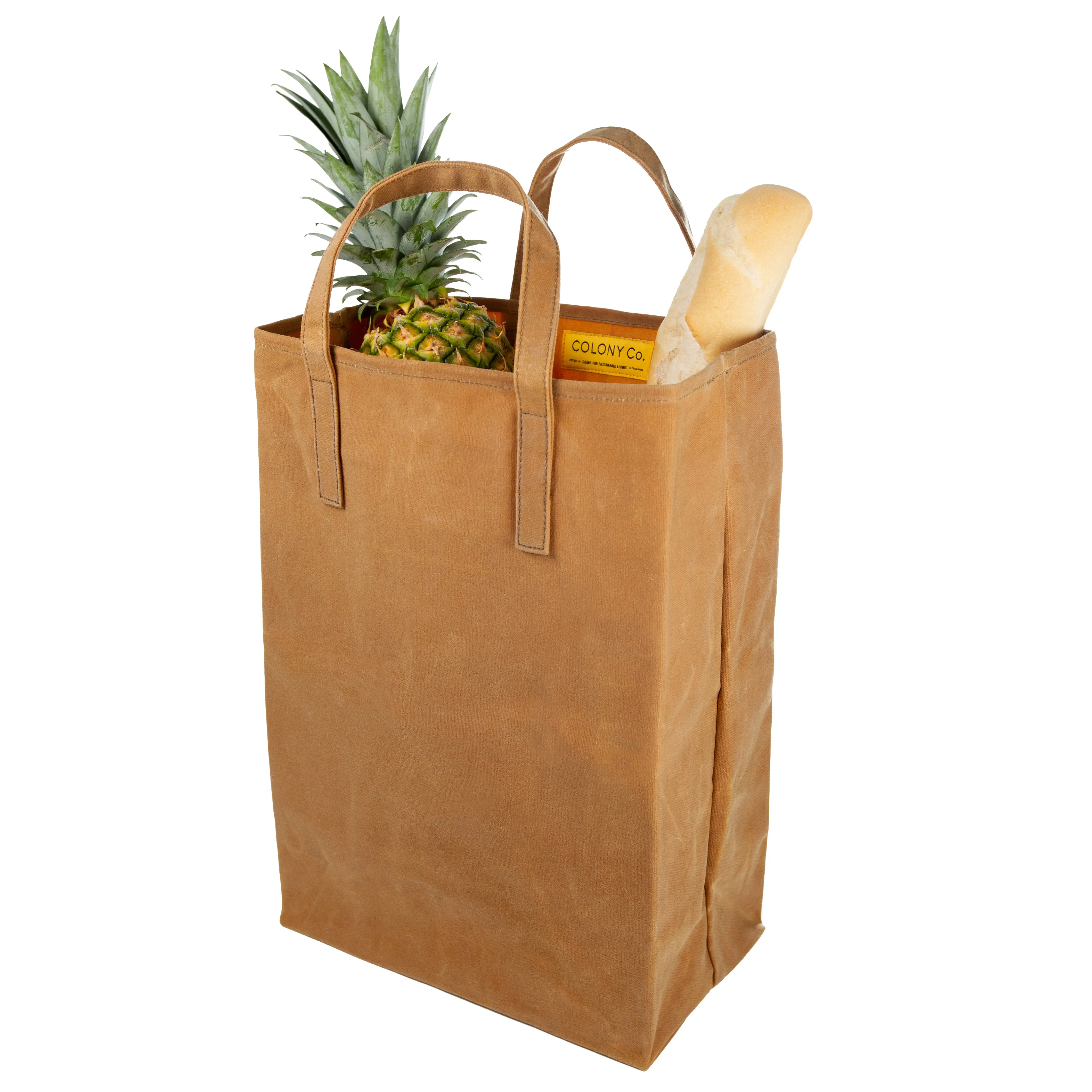 World's Strongest Grocery Bag - Hand Waxed with Beeswax