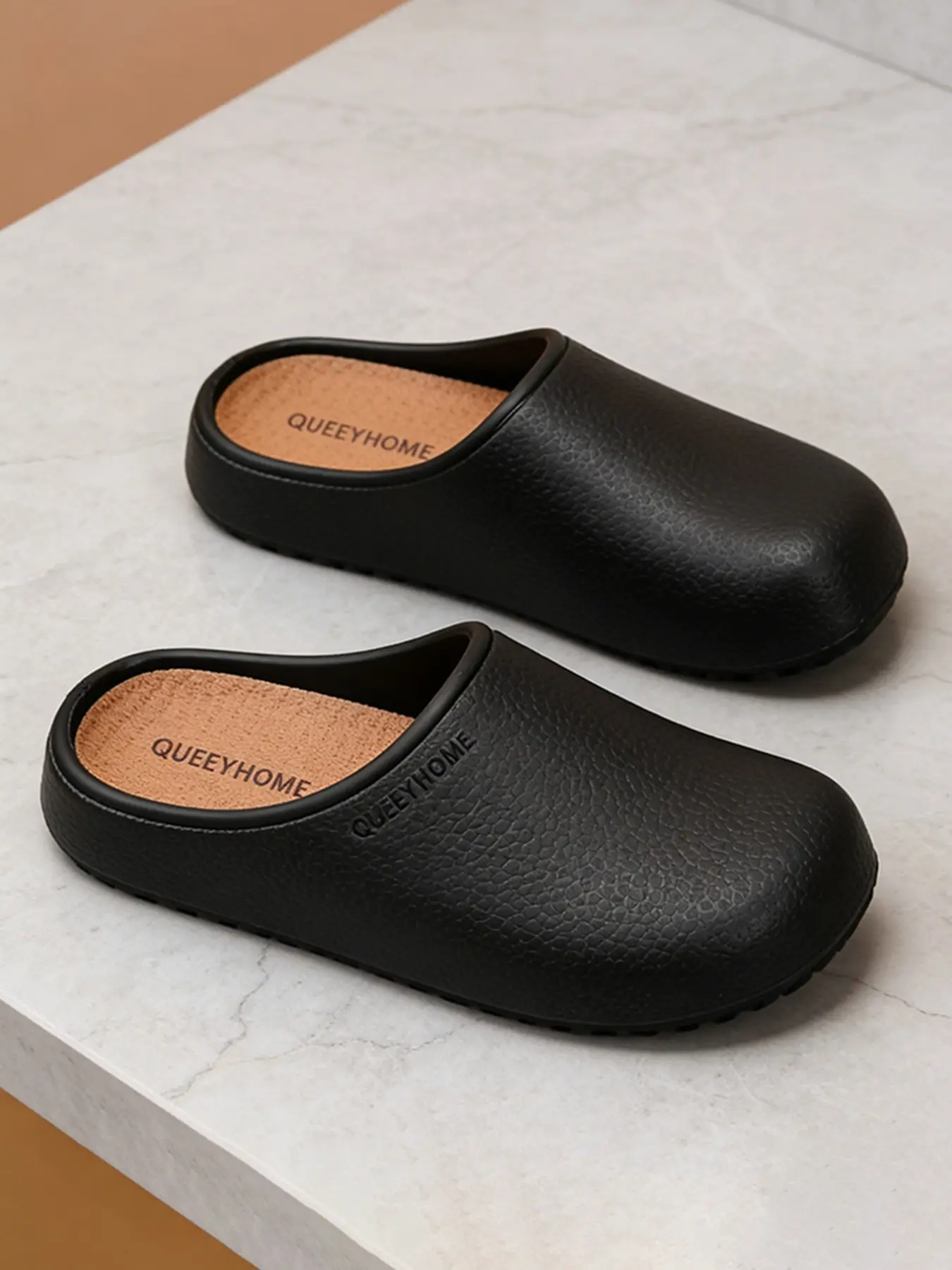 Men's Detachable Holes Sandals, Summer New Outdoor Closed-Toe Home Slippers, Casual Slipper Shoes, Ultra Soft Anti-Slip Eva Shoes for Living Room, Bathroom, Beach, Non Slip Slippers, Footwear