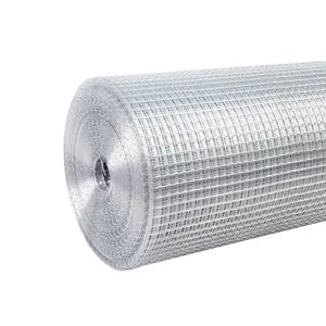 Hardware Cloth 1/4 inch 36in x 50ft 23 Gauge, Hot-dip Galvanized After Welding Chicken Wire Fence Roll Garden Plant Welded Metal Wire Fencing Roll, Rabbit Cages Snake Fence
