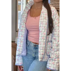 Cotton Candy Oversized Quilted Jacket