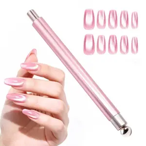 Double-Ended Cat Eye Magnetic Tool – 3D Nail Art Magnet for DIY Manicure, Gel & Nail Polish, Create Stunning Cat Eye Effects