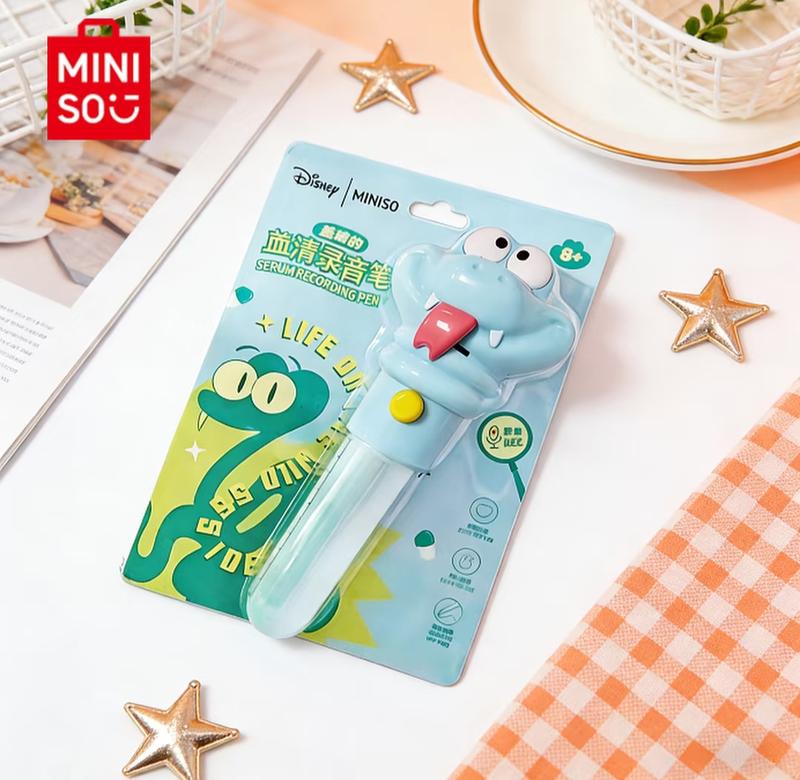 MINISO Disney Zootopia Judy Hopps' Police Life Carrot Pen - Voice Recorder & Smooth-Writing Ballpoint, Cute Collectible Gift Holiday & Holiday Haul