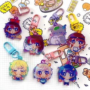 STUDIO GHIBLI Kawaii Anime Keychain (Totoro, Spirited Away, Howl's Moving Castle, Kiki's Delivery Service, Princess Mononoke)