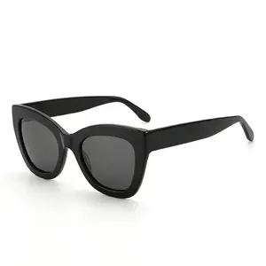 ZENOTTIC Oversize Cateye Polarized Sunglasses for Women, Retro Full Rim Acetate High-End Thick Frame, UV400 Protection Anti Glare Lens Fashion Eyewear Summer Essential tiktokshopspringglowup