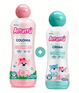 Duo Pack Arrurru Original Pink or Blue 400 ml + Original Cream 220 ml