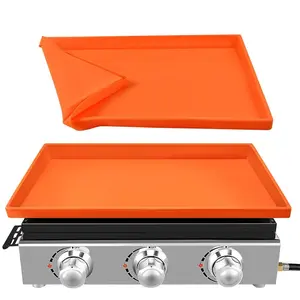 Silicone Grill Cover Pad, 1 Count Silicone Grill Cover Pad for Blackstone 36 Inch Grill, Barbecue Utensils, Kitchen Accessories