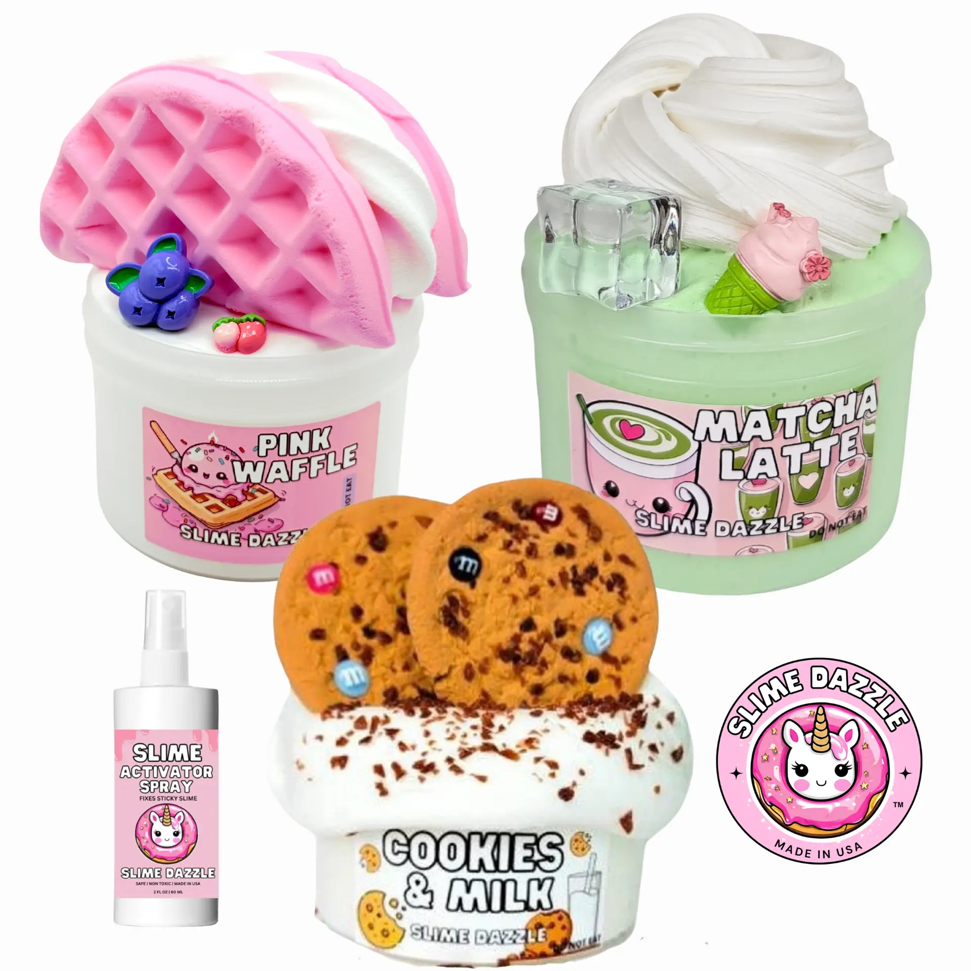 New DIY Butter Slime Bundle 3 Pack New DIY Butter Slime Bundle 3 Pack