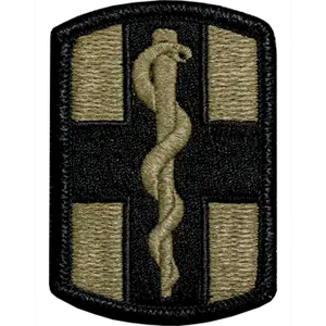 1st Medical Brigade Scorpion Patch with Fastener