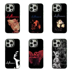 Deftones Inspired Phone Case Deftones Rock Band Graphic Compatible for iPhone 17 16 15 14 13 12 11 and for Samsung  S21-S25  Perfect Gift For Rock Music Fan