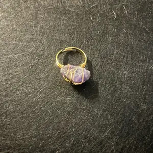 Amethyst Tumble-Stone Ring