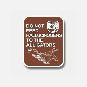 Do Not Feed Sticker, Funny Sticker
