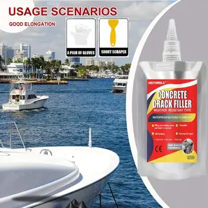 Caulking Glue Weather Resistant Type Concrete Crack Waterproof Repair Sealant Quick-Drying Sealing Adhesive 200g