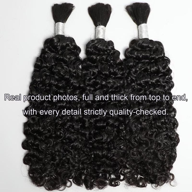 Lemoda Boho Human Braiding Hair Burmese Curly Bulk Human Hair Extensions For Bohemian Knotless Braids No Weft 12inch-32Inch 3Bundles/Lot 100g/1Bundle 1B Natural Black Salon-Quality Lemoda Boho Human Braiding Hair Burmese Curly Bulk Human Hair Extensions For Bohemian Knotless Braids No Weft 12inch-32Inch 3Bundles/Lot 100g/1Bundle 1B Natural Black Salon-Quality
