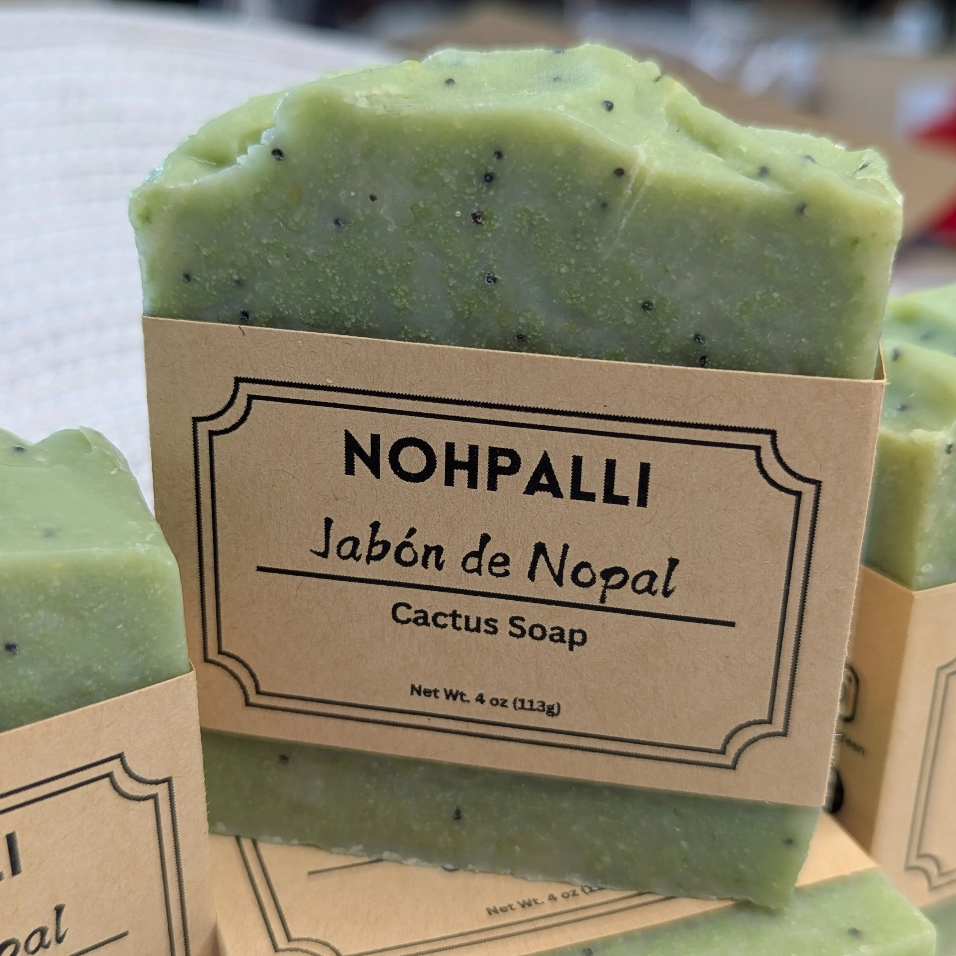 Nohpalli Green LLC Cactus Soap - 4 oz Handcrafted Soap with Cactus Design,  Natural Ingredients, Suitable for All Skin Types, Gentle Body Wash - TikTok  Shop