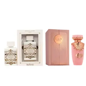 Lattafa Perfumes | Haya + Badee Honor and Glory Bundle | Women's Fragrance | 3.4 oz Per Bottle | Floral - Citrus | Pineapple - Creme Brulee