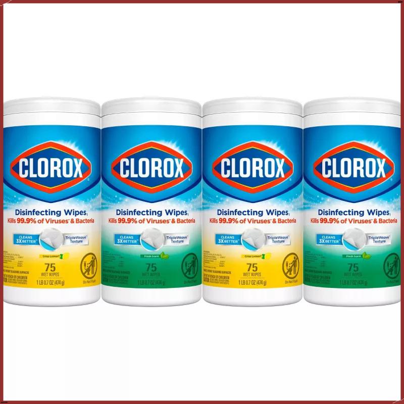 Clorox Disinfecting Wipes Value Pack - 75ct/4pk