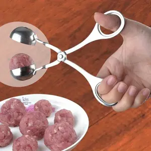 Meatball Maker Clip Fish Ball Rice Ball Making Mold Stainless Steel Form Tools Kitchen Accessories Gadgets