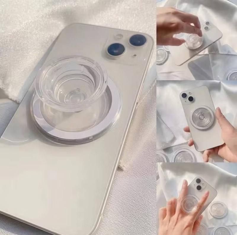 Pink Heart Bow Teacher Phone Grip – Teaching Is a Work of Heart – Cute Teacher Pop Socket