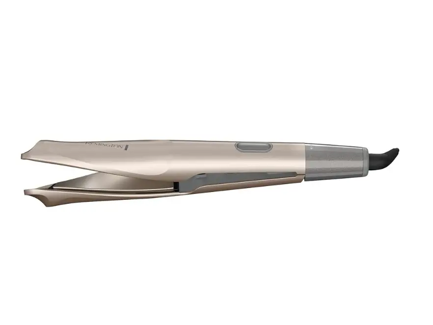 Remington Pro 1" Multi-Styler, Straightener & Curling Iron, Champagne | 1-Inch Multi-Styler with Twist & Curl Technology, Color Care Protection, Personalized Heat 300°F–450°F