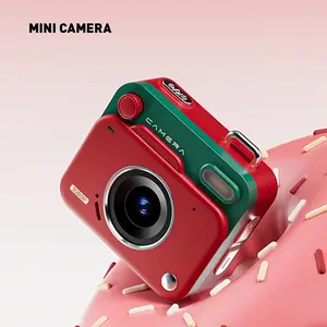 CCD Retro Mini Digital Camera for Beginners .Compact Point-and-shoot Camera, Support High-definition Video And Photos, 4 Colors