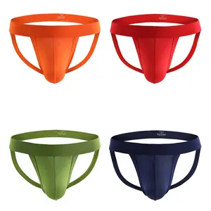 Men's  4-pack Jockstrap, Athletic Supporter, Breathable Male Workout Underwear#LGBTQ tiktokshopspringglowup