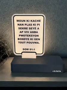 The Elevate - Scripture Display Decor Signs