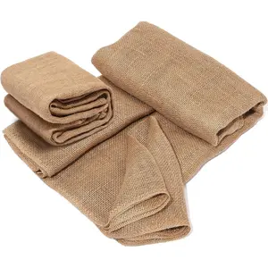 40" x40 Feet Premium Natural Burlap Fabric Roll – Multipurpose for Gardening, Weddings, Crafts & Holiday Decor – Wedding Aisle Runner, Halloween/Christmas Burlap, Weed Barrier & More