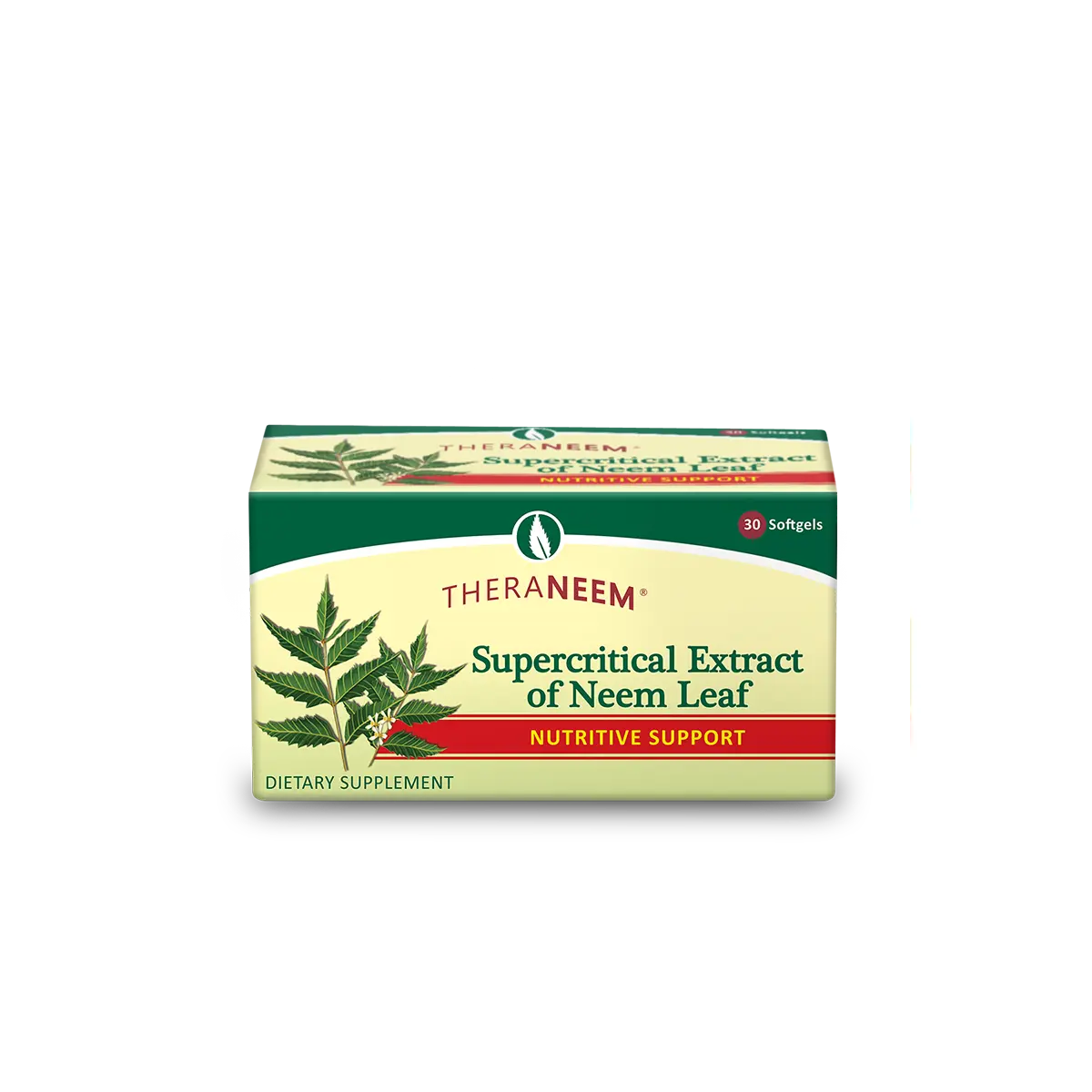 TheraNeem Supercritical Organic Neem Leaf Extract Capsules, Traditional Herbal Medicine, Natural Dietary Supplement for Immunity & Nutrition Support, Natural Herbs Lifestyle