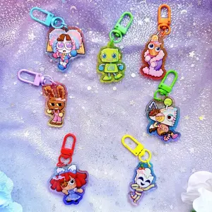 TADC The Amazing Digital Circus Acrylic Keychain,  Perfect Gift for Fans & Collectors