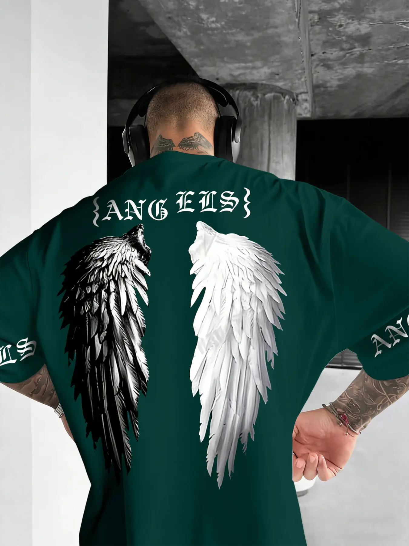 mens t shirt angels - TikTok Shop