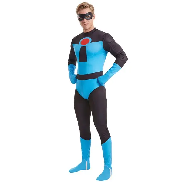 Pixar The Incredibles Men's Blue Suit Mr. Incredible Costume (© Disney) (© Disney/Pixar)