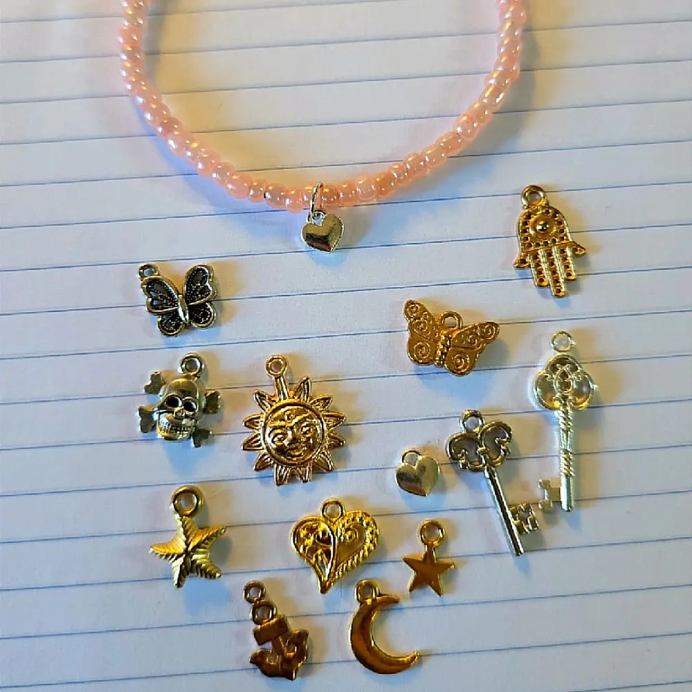 Custom Boho Anklets (Continued Color Option) - Fashion Accessory with Color & Size Options, Complimentary Heart Charm Dangle Add-On or Keep it Simple