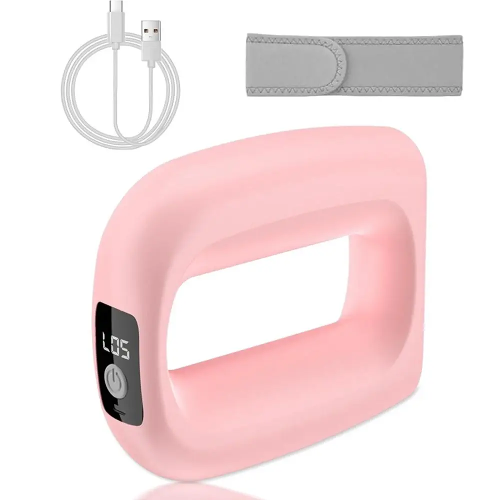 Light Ergonomic Vibration Massage Ring, USB Rechargeable Handheld Portable Relaxation Massager