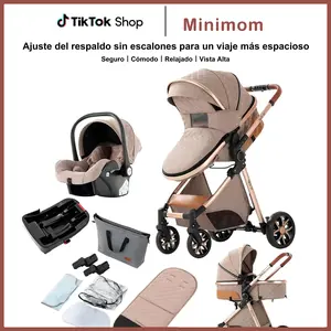 [Weekly Picks] Baby Stroller,  Deals, 4-in-1 Portable Travel Stroller, Lightweight & Foldable, Sun & Rain Canopy, One-Click Folding, Free Deluxe Gift Set