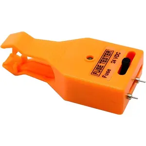 DC 24V Car ATO/ATC Blade and Glass Tube Fuse Tester Puller, Multifunctional Vehicle Blade Fuse Checker with LED Indicator Light, Auto Removal Tool, Fit for Small Medium Large Fuses,cars accessories,car stuff