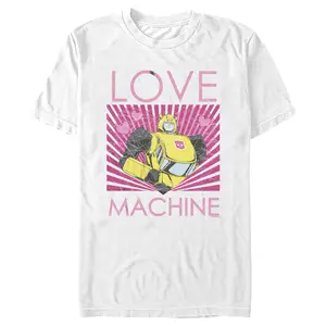 Men's Transformers Bumblebee Love Machine T-Shirt