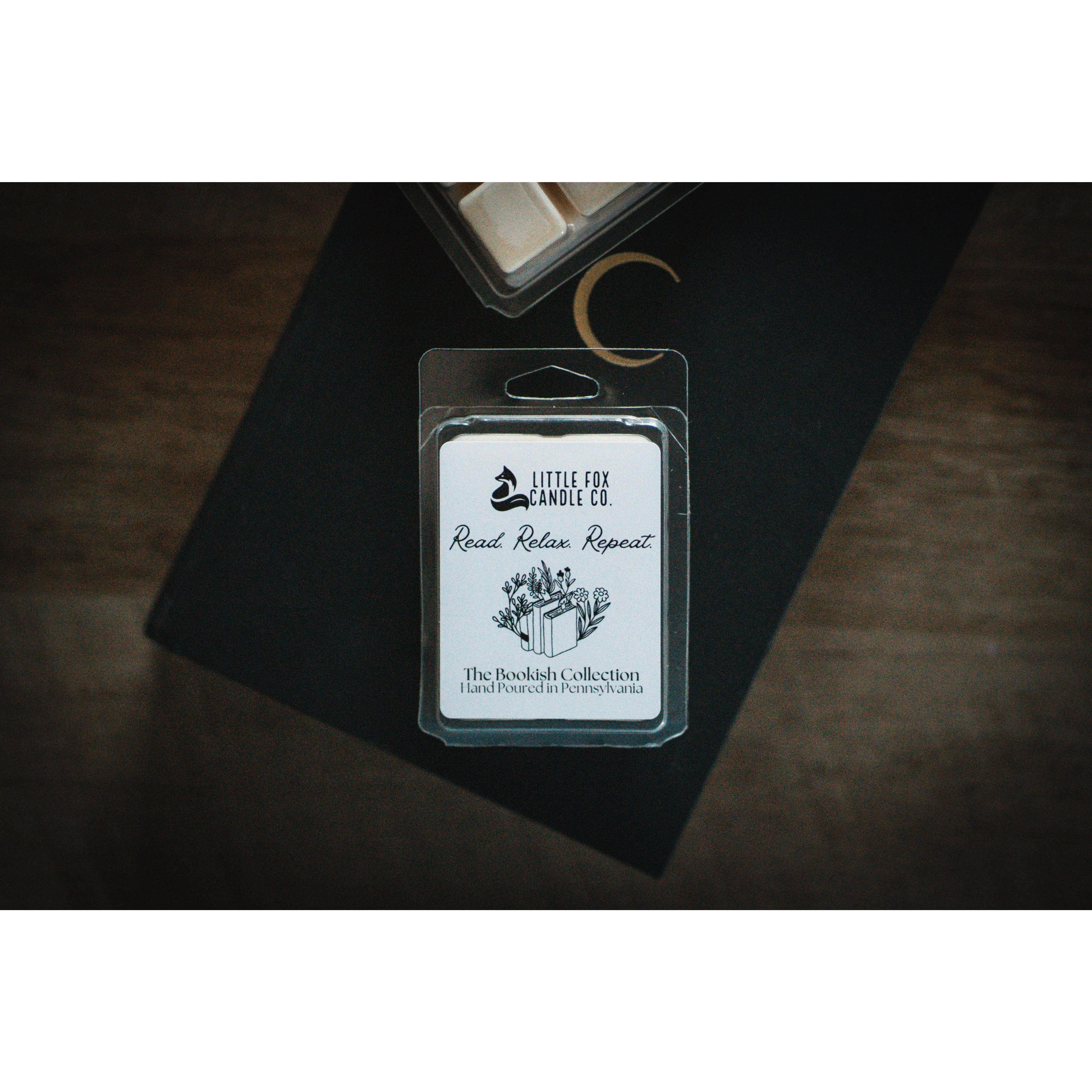 Read. Relax. Repeat. Wax Melt Bar