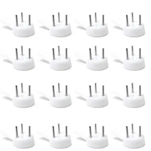 50PCS Non-Mark Hook Plastic Hardwall Hanger Plastic Photo Frame Nail Picture Frame Hangers Picture Hook for Hardware, Fasteners & Hooks Wall Mount