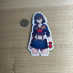 Fighter girl Fanart Sticker