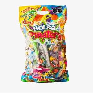 Las Delicias Bolsa Piñatera Traditional Mexican Candy Assortment - Spicy Sweet & Chewy Flavors - Authentic Mexican Delights