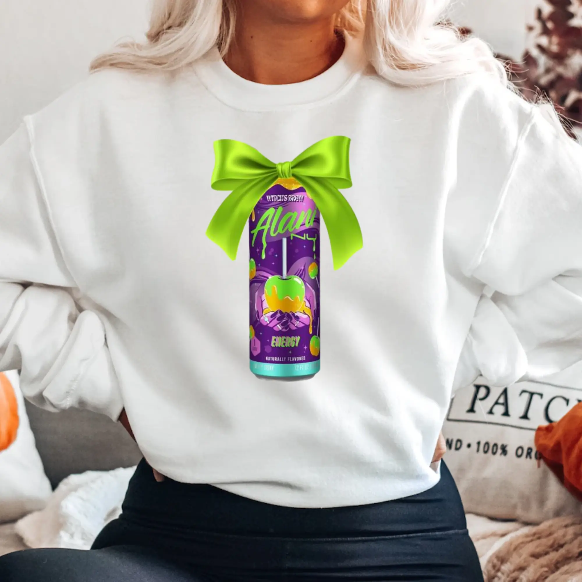 Alani Nu Brew Crewneck Sweatshirt,  Trendy Sweatshirt, Energy Drink Lovers