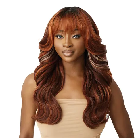 Outre Synthetic HD Lace Front Wig - Mandisa, Melted Hairline, Glueless Wigs for Women, Wigs Glueless