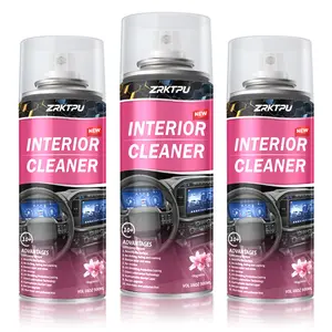 ZRKTPU Car Interior Detailer Spray 16oz Leather Plastic Rubber Cleaner Restorer UV Protection Quick Exterior Detailer