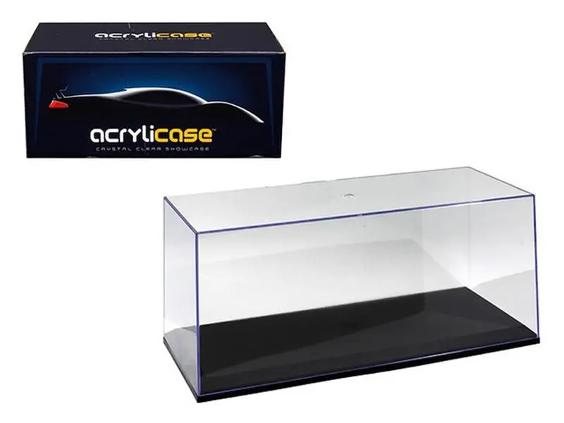 Illumibox 10004 Rectangular Organiser Collectible Display Case, Rectangular Box for Collectors' 1-24 Scale Diecast Models, Home Storage Holder & Rack