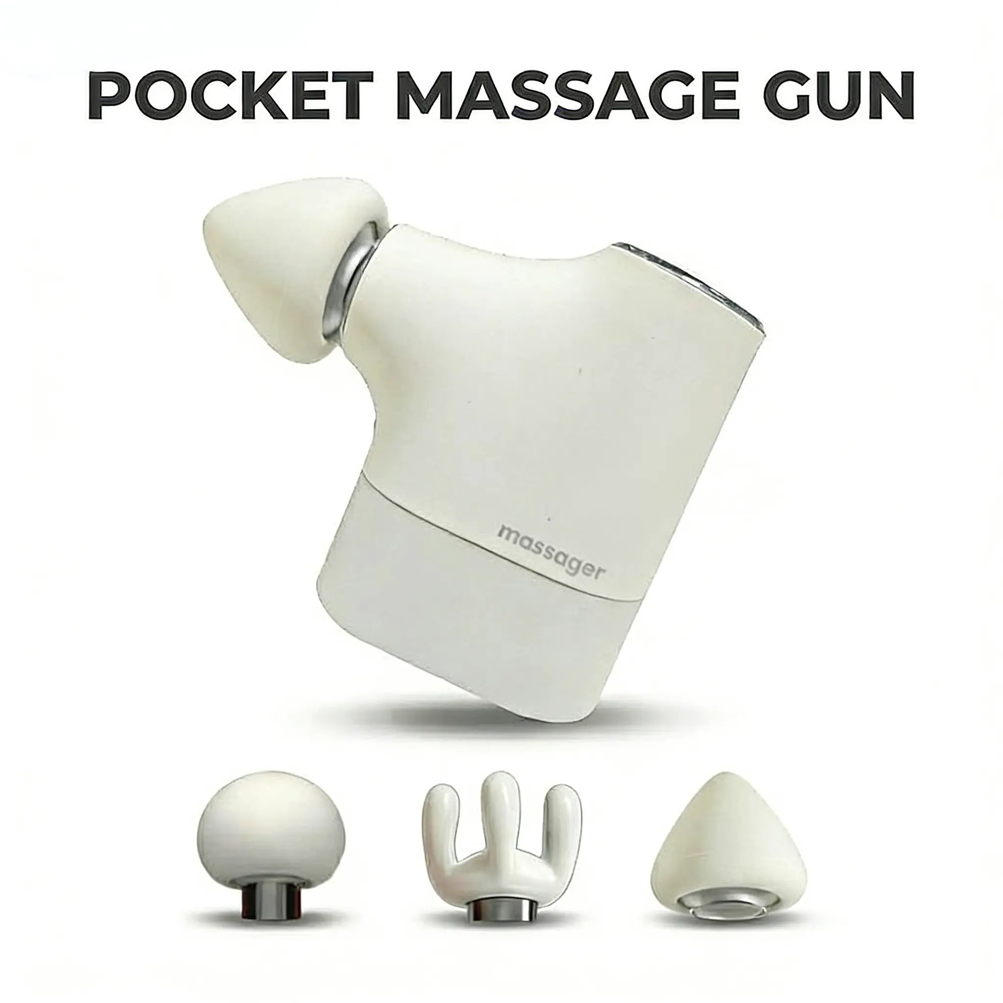 Portable Lightweight Mini Percussion Massage Gun - Deep Tissue Muscle Relief, Compact Handheld Beauty & Personal Care Appliance for Home, Travel