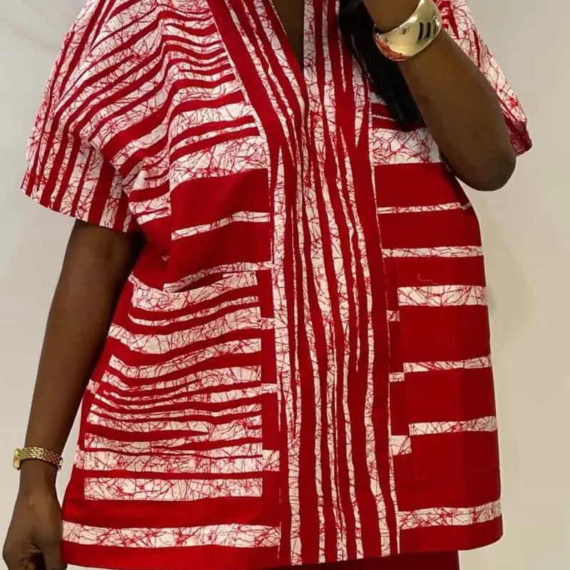 African Print Ankara Dress – Stylish Loose Fit Mini Dress | Bold Statement Outfit Summer