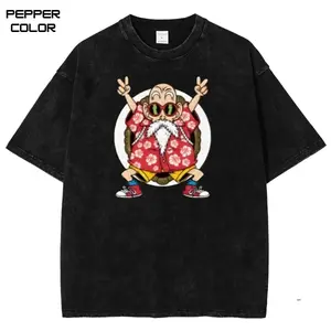 Master Roshi T-Shirt, DBZ Anime Shirt, Vintage Anime Tee, Anime Manga Streetwear, Crewneck Short Sleeve T-Shirt, Trending Unisex Shirt, All Size, Gift for Anime Lovers
