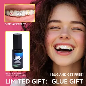 GlamTooth Gem Glue – DIY Tooth Gems Adhesive for Stylish Smile Jewelry Decoration